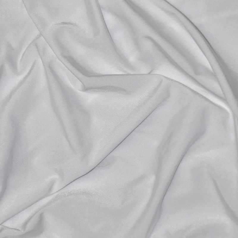 Spandex (Premium 80/20) Wholesale Fabric in White 25
