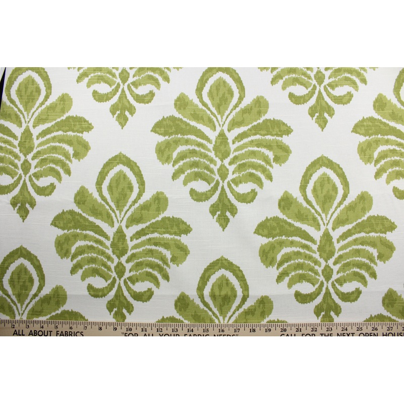 Robert Allen Elan Damask in Lemongrass