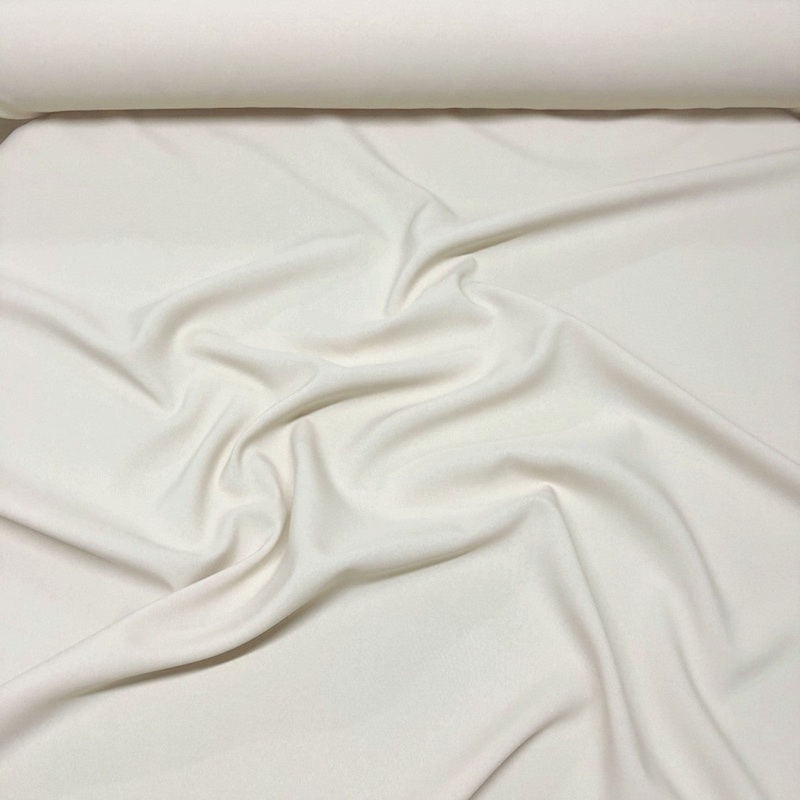 Scuba (Wrinkle-Free) Wholesale Fabric in Off White