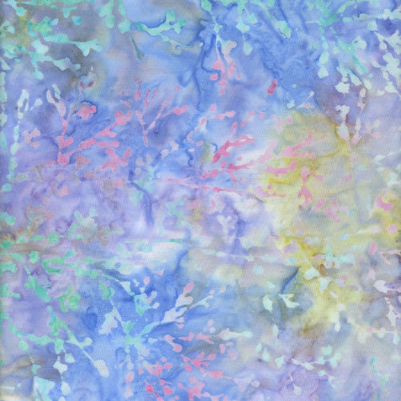 Timeless Treasures Branches Batik Fabric in Pastel