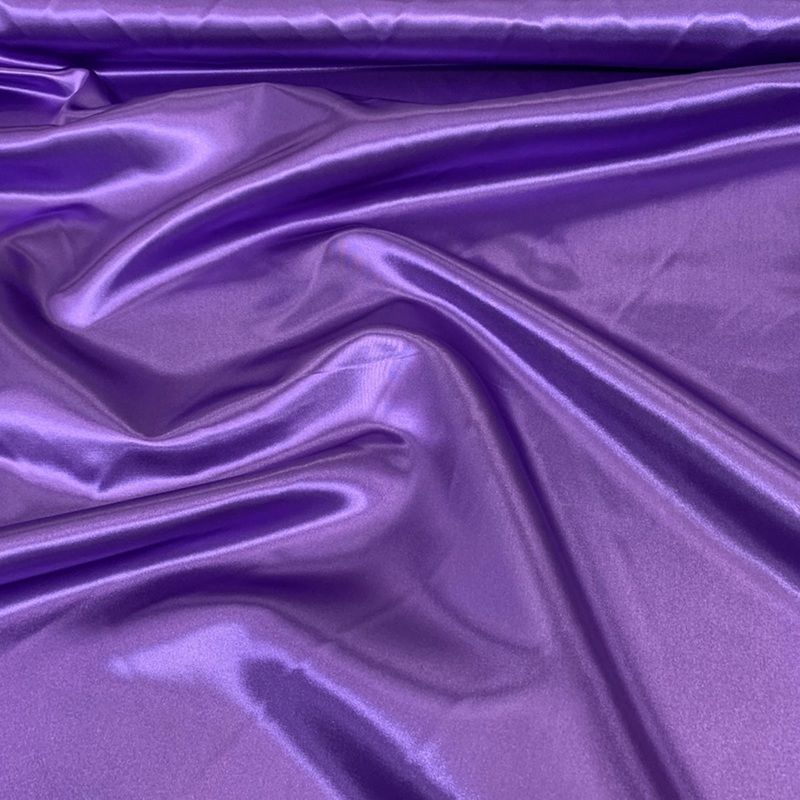 Bridal Satin Wholesale Fabric in Purple 393