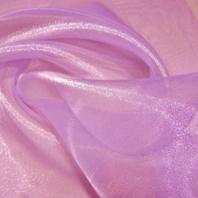 Crystal Organza Wholesale Fabric in Orchid 628