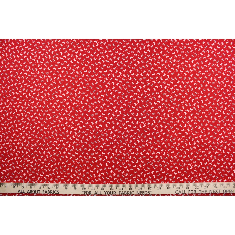 Benartex Bows in Red