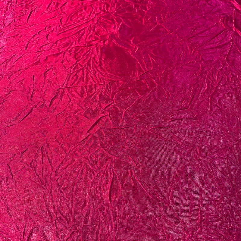 Crush Satin (Bichon) Wholesale Fabric in Fuchsia 396