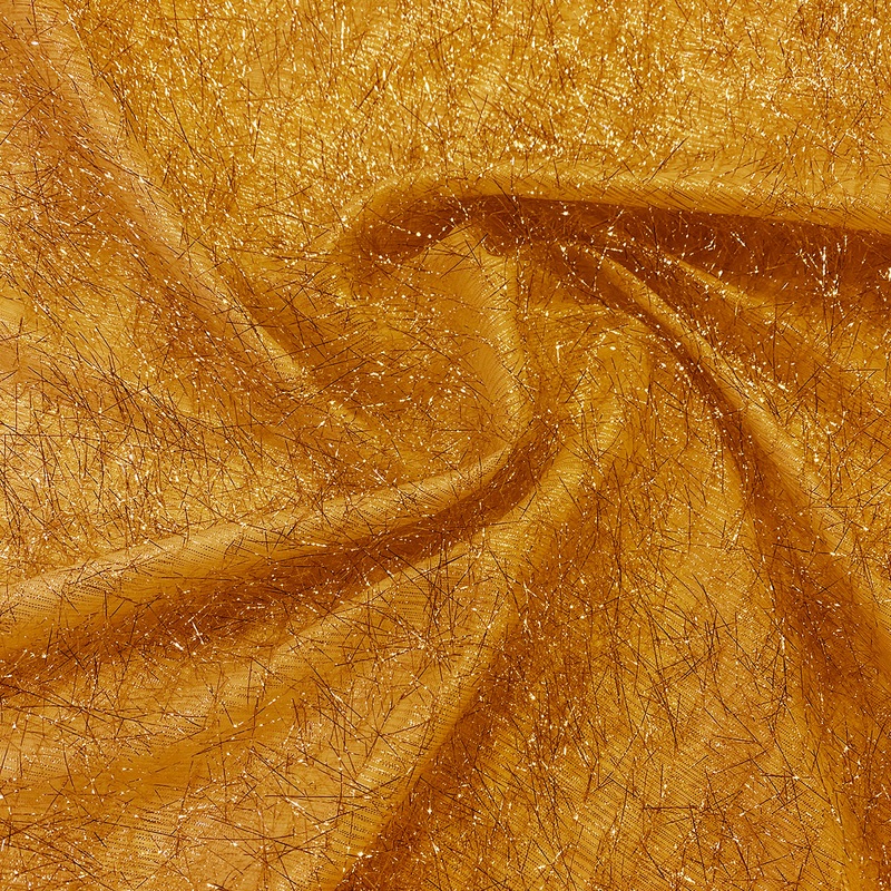 String Metallic Wholesale Fabric in Gold