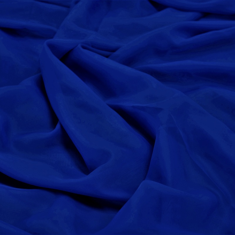 Voile Wholesale Fabric in Royal 1147