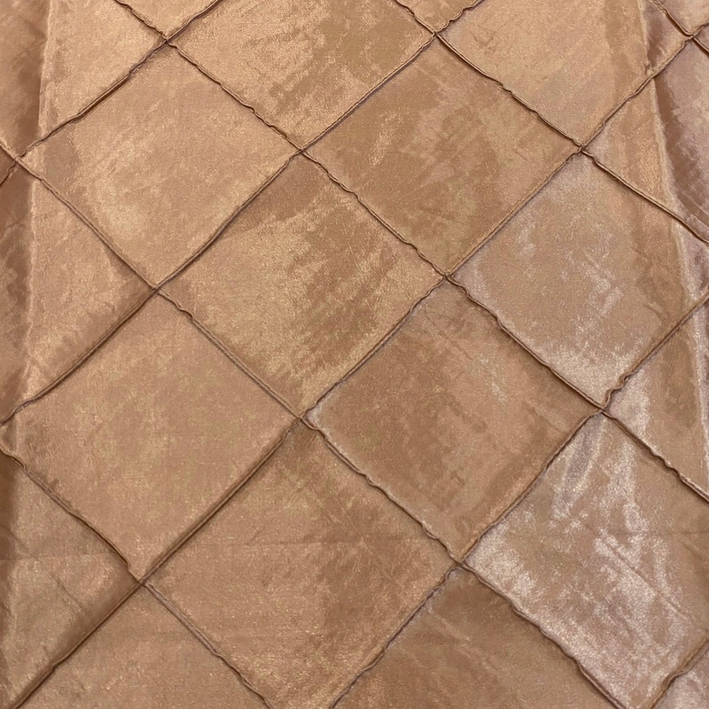 4" Pintuck Taffeta Wholesale Fabric in Khaki Blue