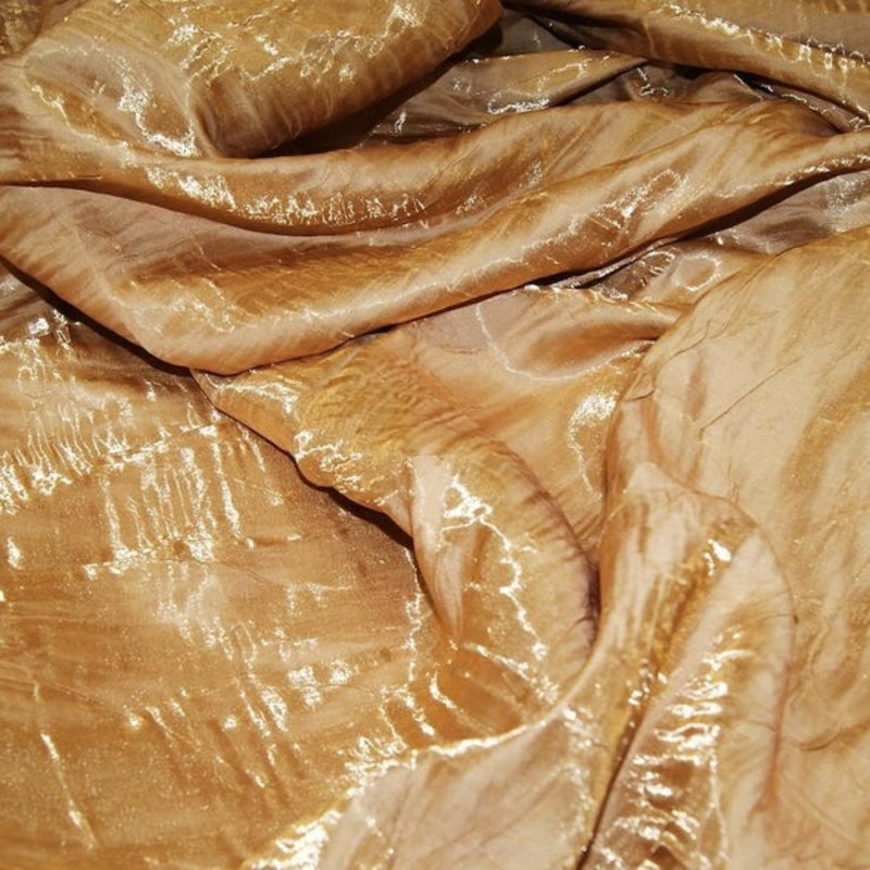 Crush Shimmer (Galaxy) Wholesale Fabric in Gold 30