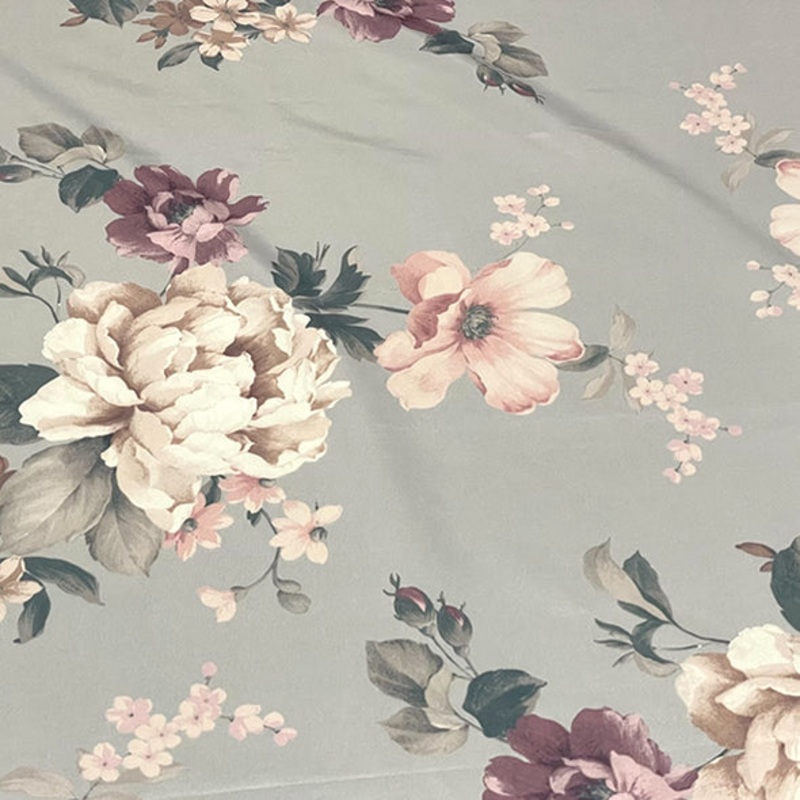 Dusk Bloom (Poly Print) Wholesale Fabric