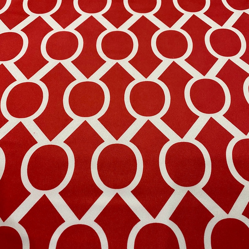 Halo Print (Lamour) Wholesale Fabric in Red