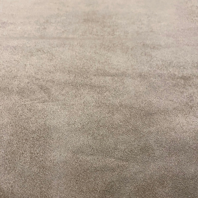 Microfiber Suede Wholesale Fabric in Khaki