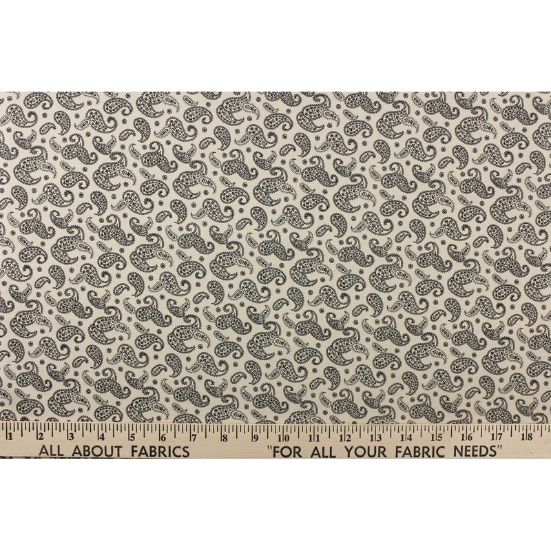 Choice Fabrics Remember When in Black 49724-A01