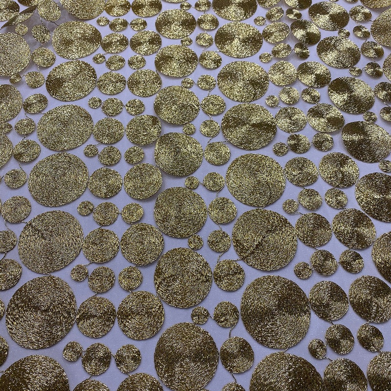 Coin Wholesale Fabric in Champagne