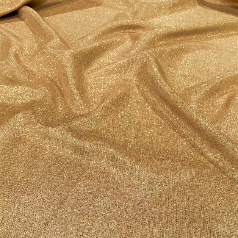 Metallic Burlap Wholesale Fabric in Antique Gold/Gold