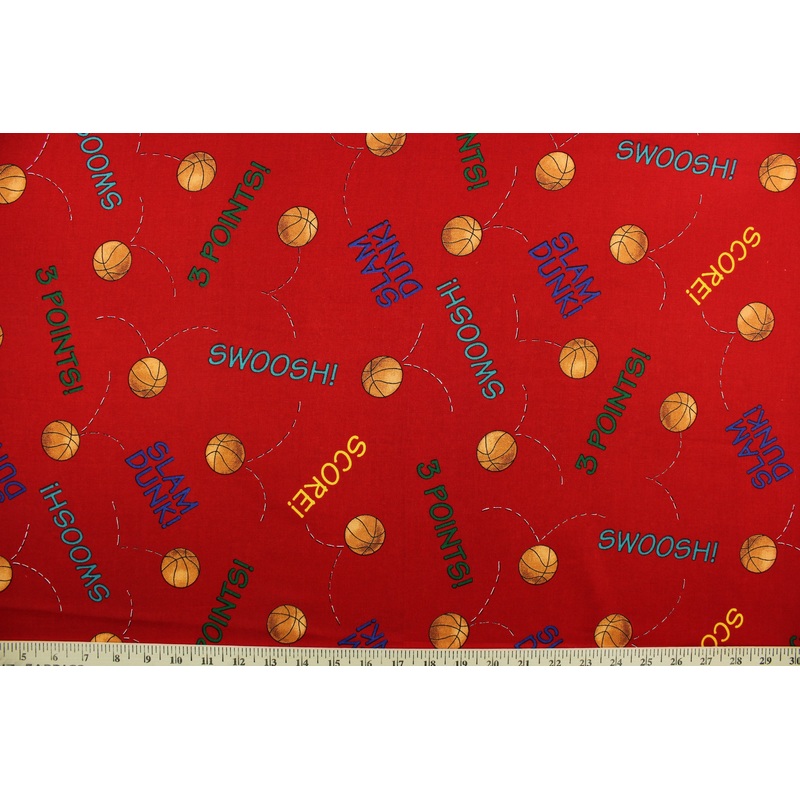 Quilting Team Teddy in Red