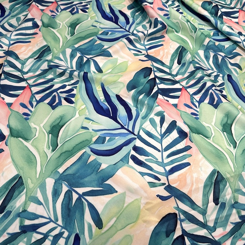 Coastal Breeze (Poly Print) Drapery Panel