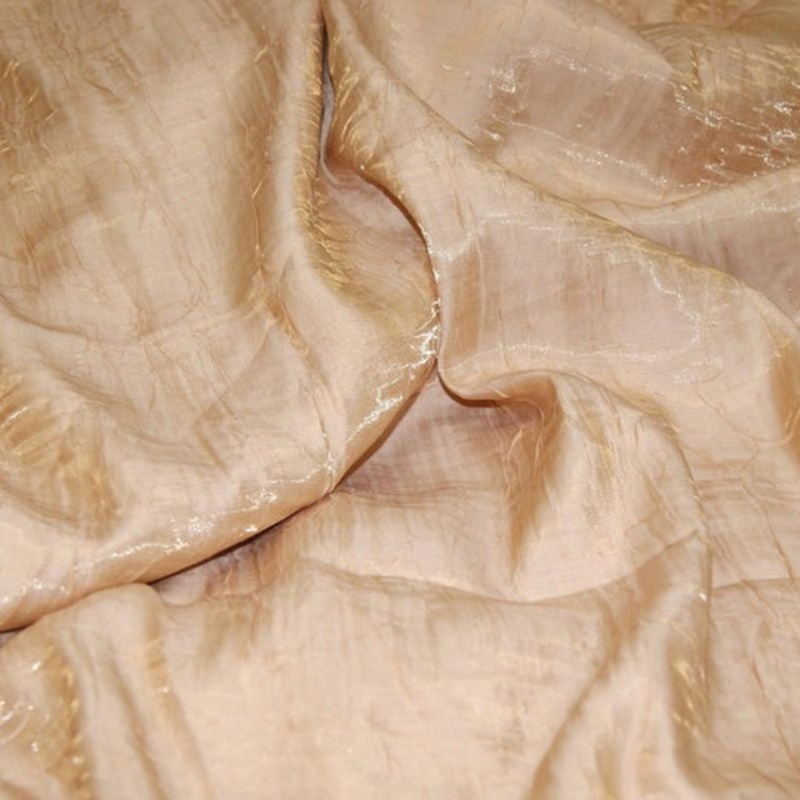 Crush Shimmer (Galaxy) Drapery Panel in Taupe 27