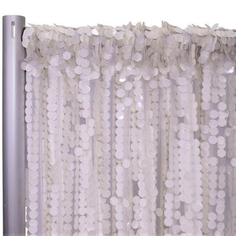 Payette Sequins Drapery Panels (58" Wide) / 5 Colors