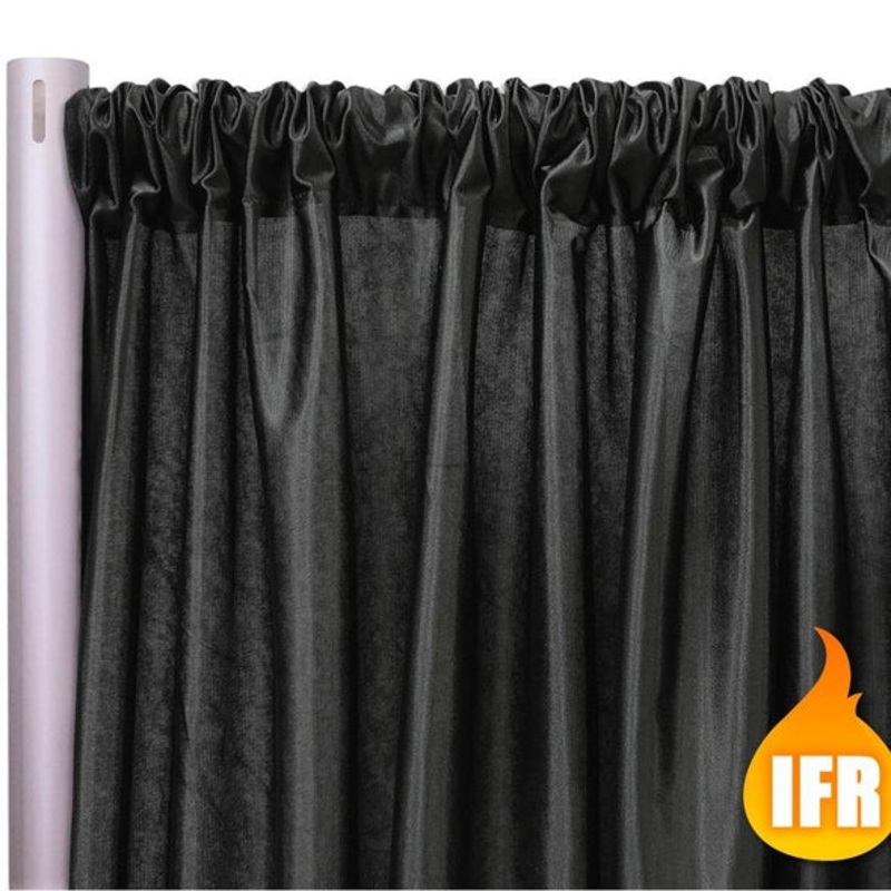 Poly Knit (Fire Retardant) Drape Panels (120" Wide) / 3 Colors