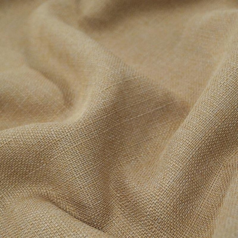 Rustic Linen Drapery Panel in Natural