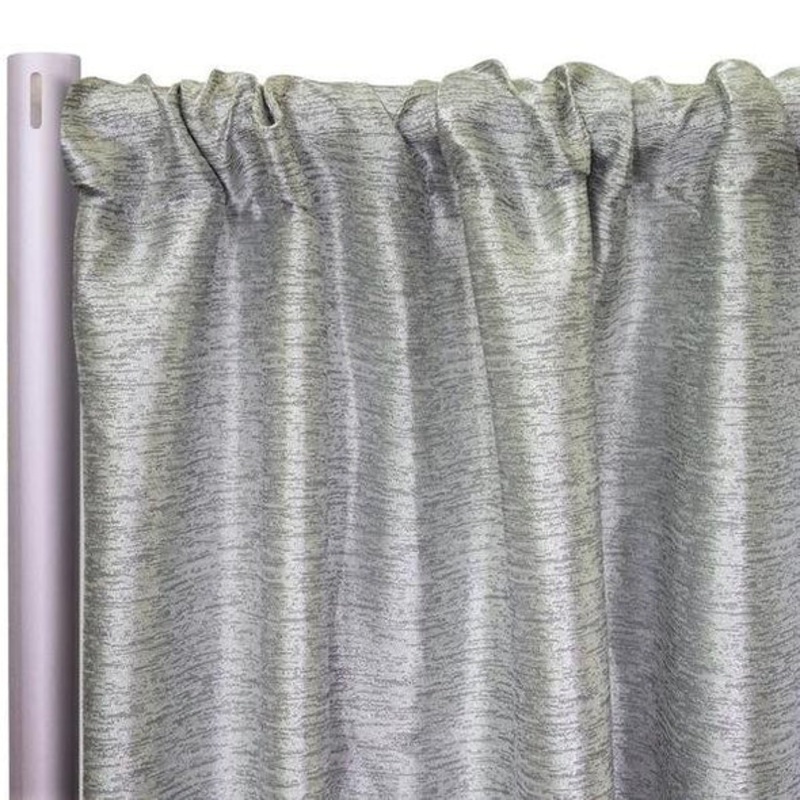 Sterling Jacquard Drapery Panels (110" Wide) / 7 Colors