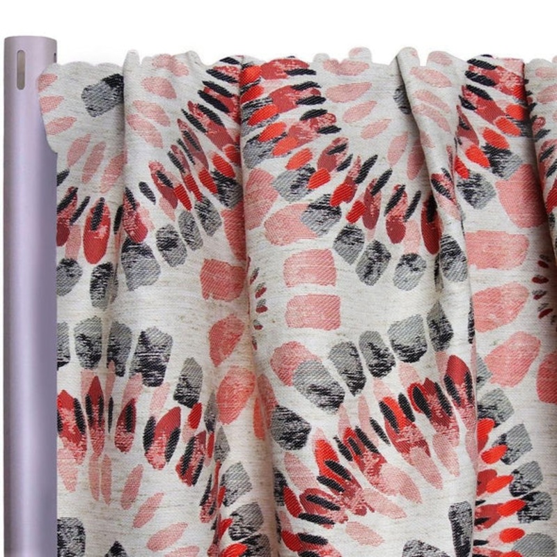 Sundaze Jacquard (Reversible) Drapery Panels (110" Wide) / 4 Colors