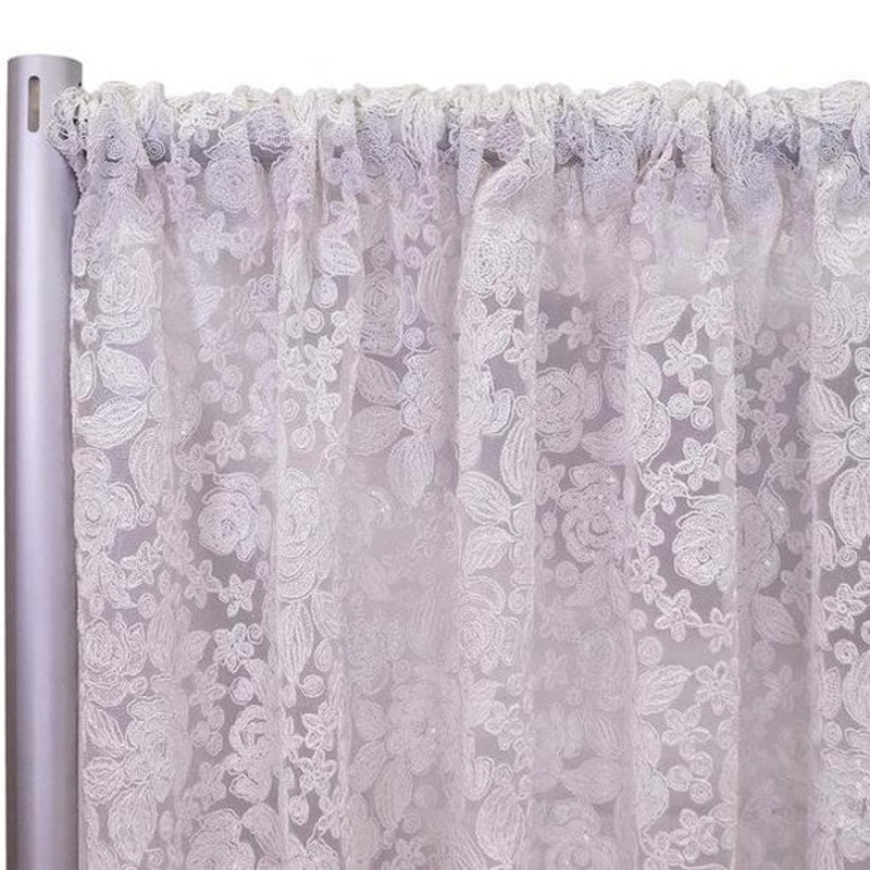 Valentina Lace Drapery Panels (54" Wide) / 6 Colors