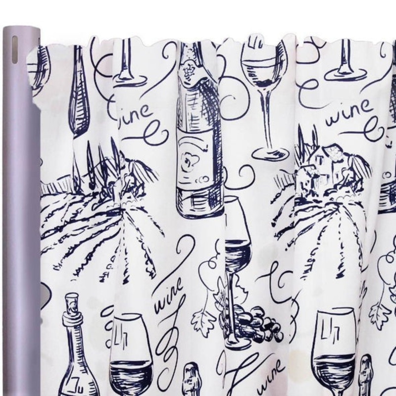 Vino (Poly Print) Drapery Panel