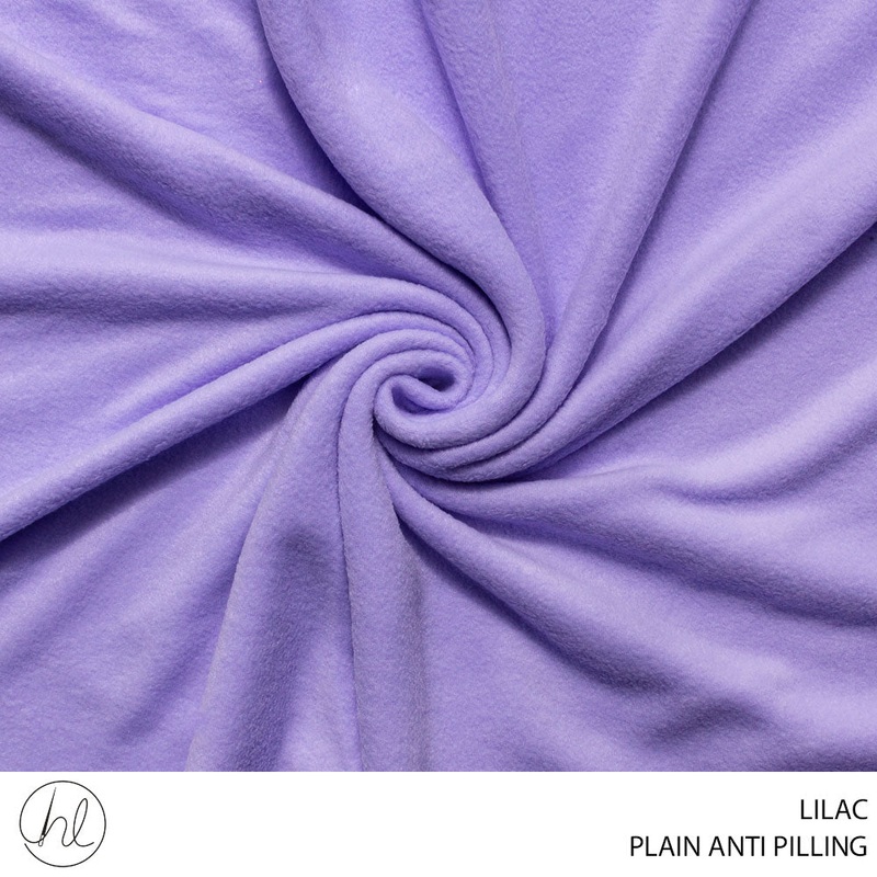 ANTI PILLING PLAIN 150CM LILAC ROLL 001 PIECE