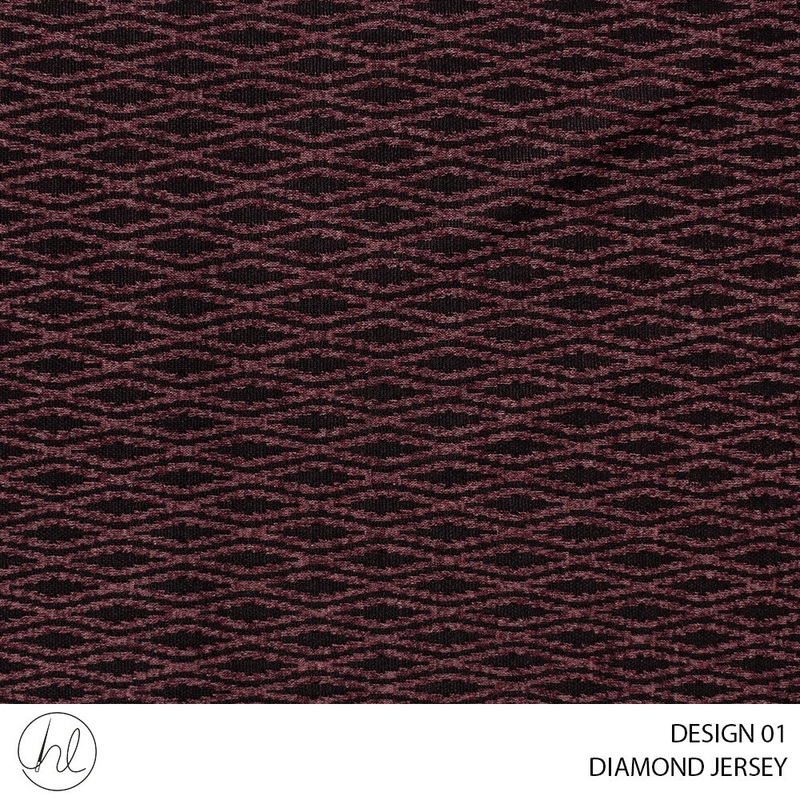 DIAMOND JERSEY 51 WINDSOR WINE 150CM PER M