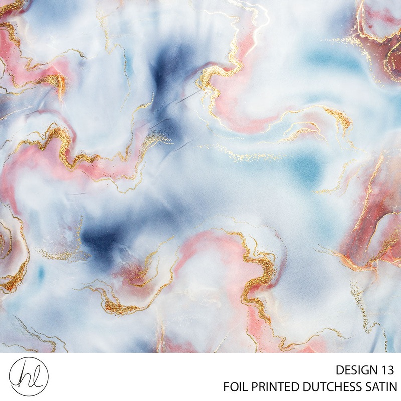 DUTCHESS DIGITAL FOIL 150CM CORAL ROLL ROLL 001