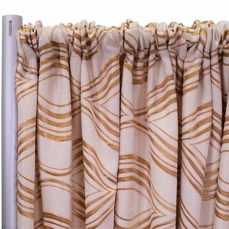 Eclipse Jacquard (Reversible) Drapery Panels (110" Wide) / 3 Colors