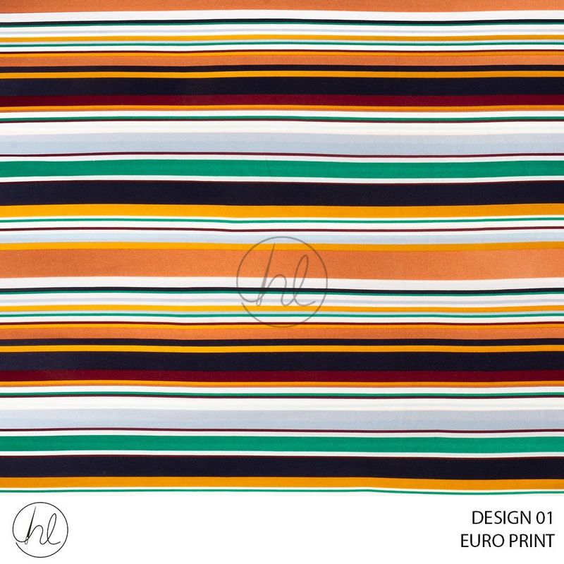 Euro Print 51 Multi Design 01 150cm Per M