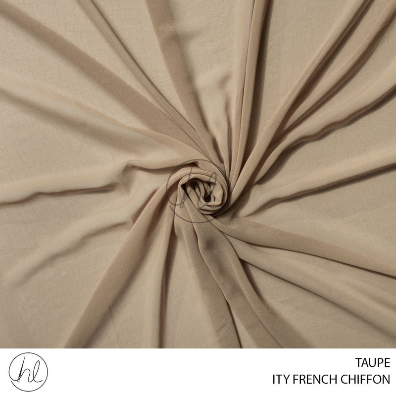 ITY FRENCH CHIFFON 51 TAUPE 150CM PER M