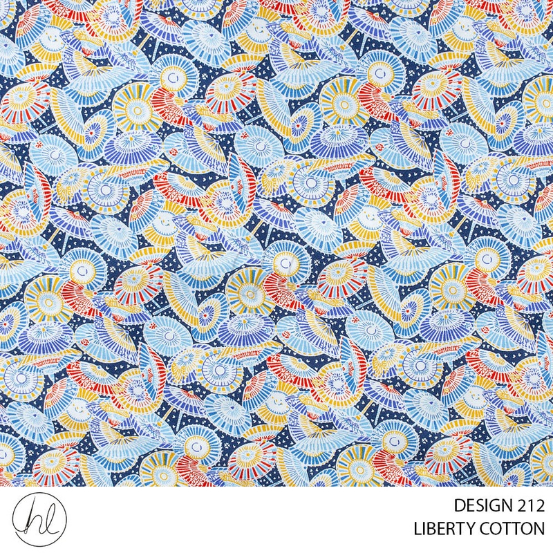 LIBERTY COTTON 51 MULTI 110CM PER M