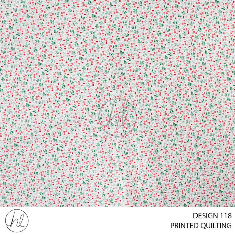 PRINTED QUILTING 51 MULTI 110CM PER M