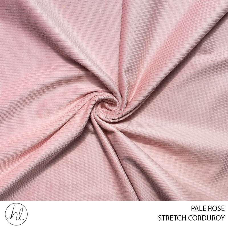STRETCH CORDUROY 51 PALE ROSE 150CM PER M