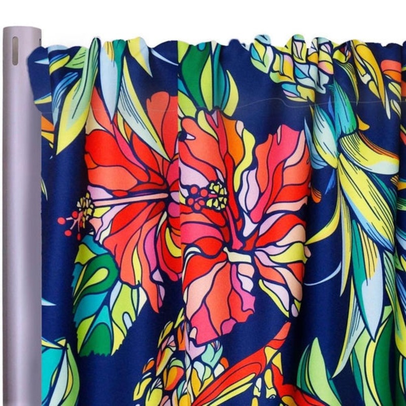 Tropical Funk (Poly Print) Drapery Panel