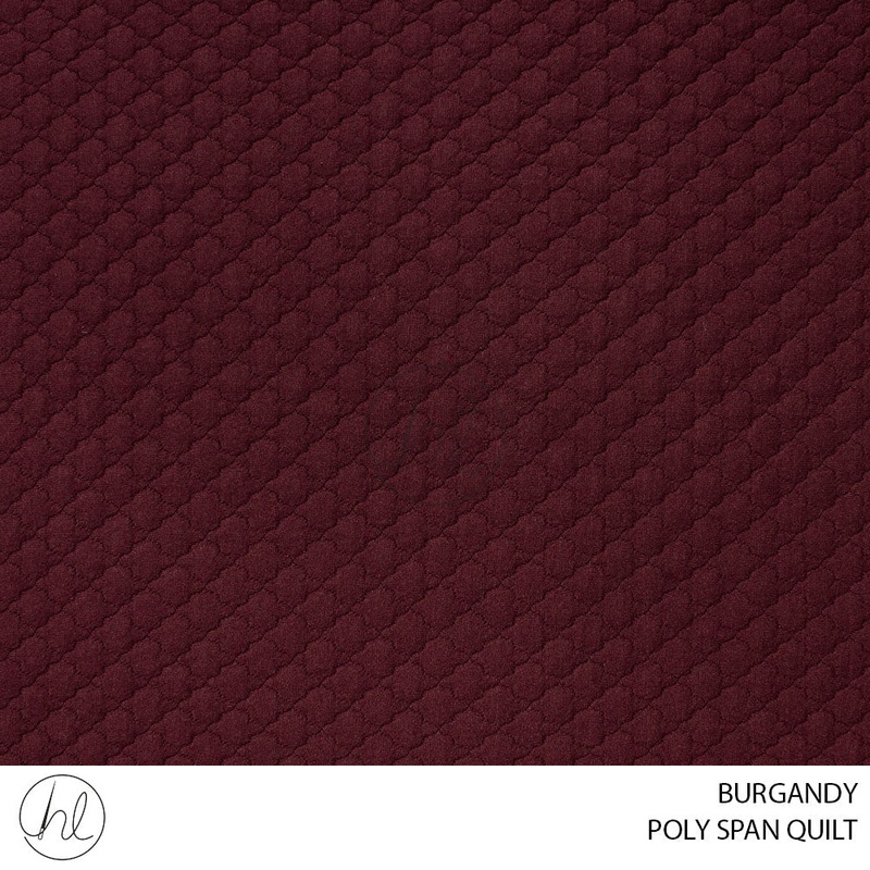 POLY SPAN QUILT 51 BURGANDY 150CM PER M