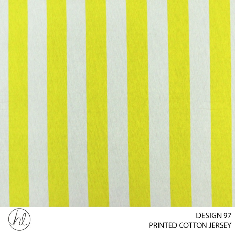 PRINTED COTTON JERSEY DESIGN 97 150CM WIDE PER M51