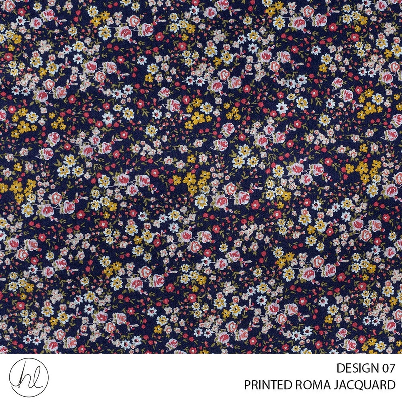 ROMA JACQUARD 51 NAVY 150CM PER M