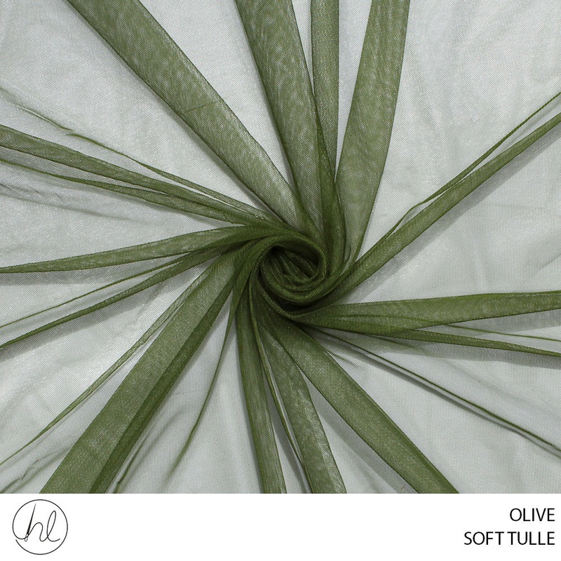 SOFT TULLE 781 OLIVE 150CM PER M