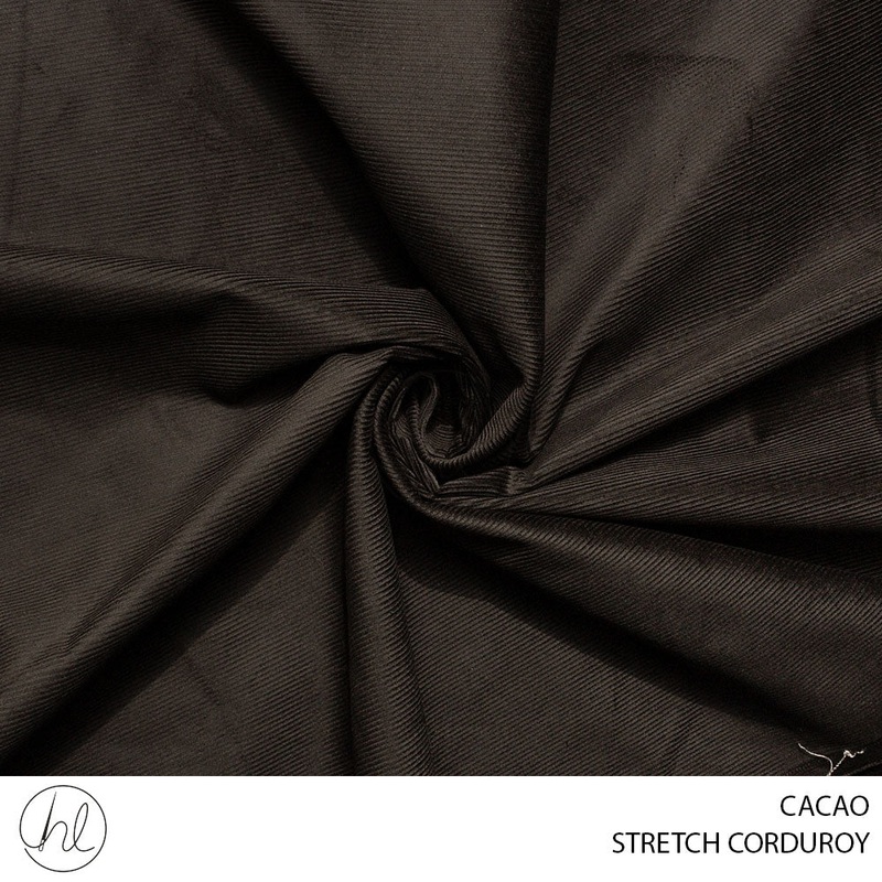 STRETCH CORDUROY 51 CACAO 150CM PER M
