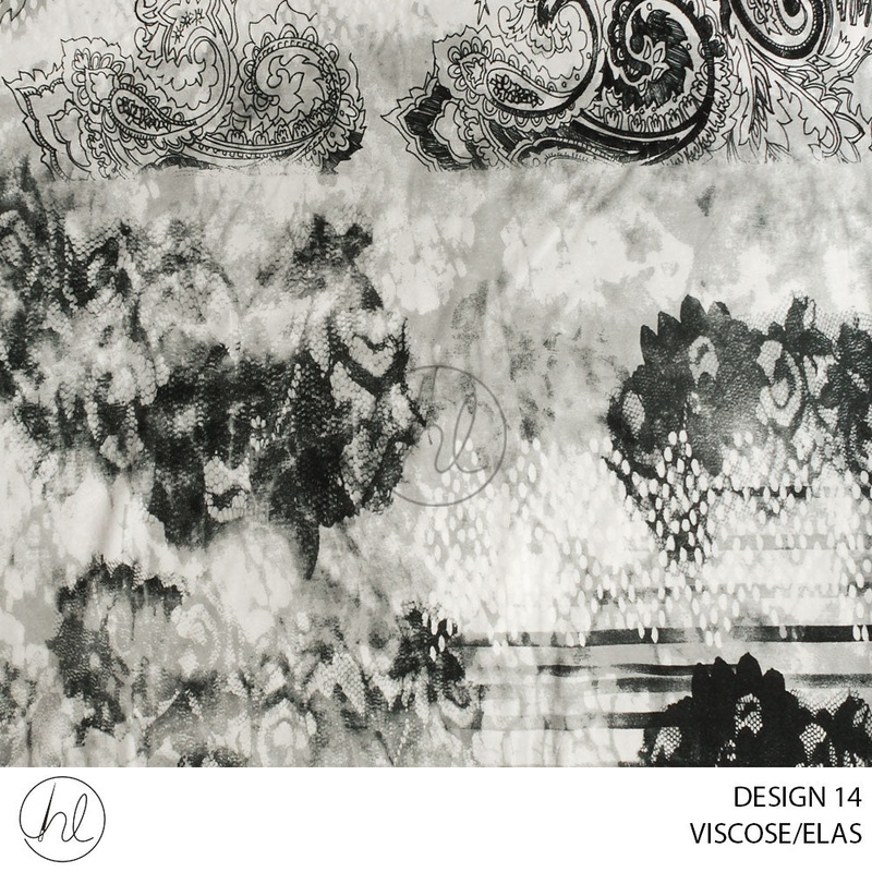 VISCOSE/ELAS 51 GREY 150CM PER M