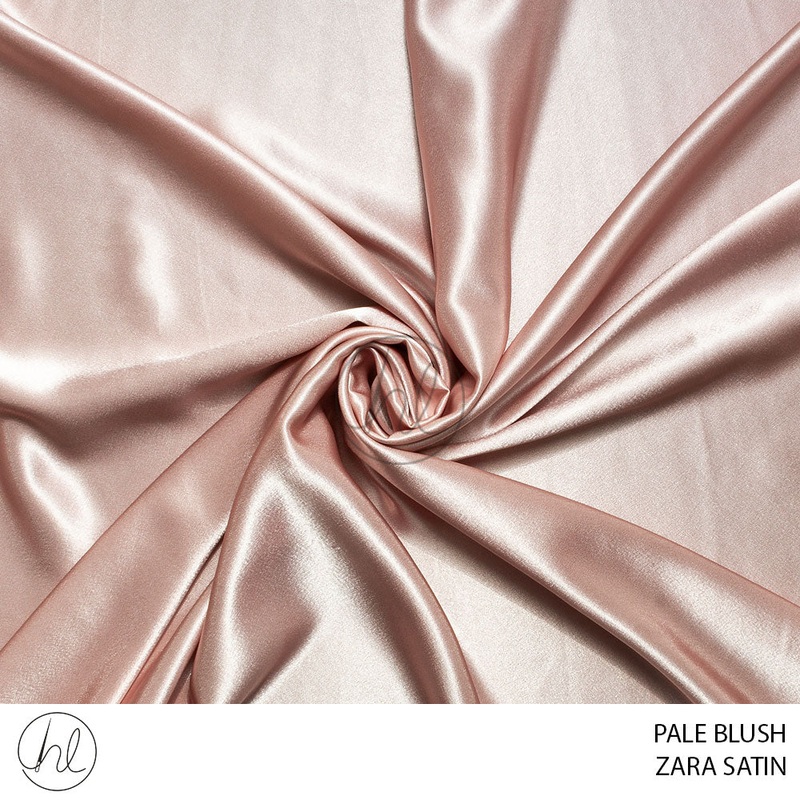 Zara satin 51 pale blush 150cm per m