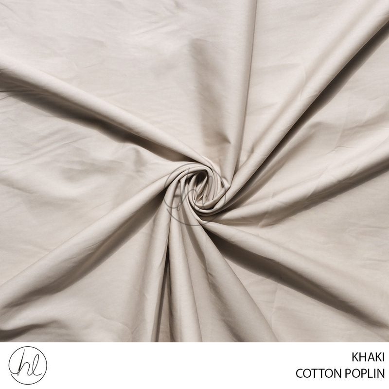 COTTON POLIN 53 KHAKI 150CM PER M