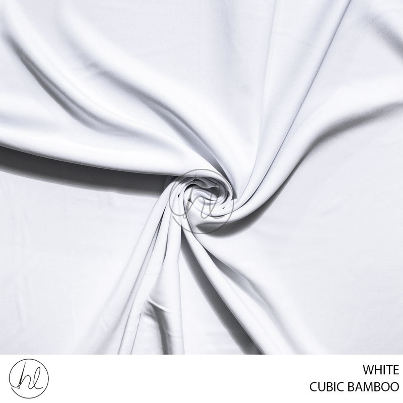 CUBIC BAMBOO 781 WHITE 150CM PER M