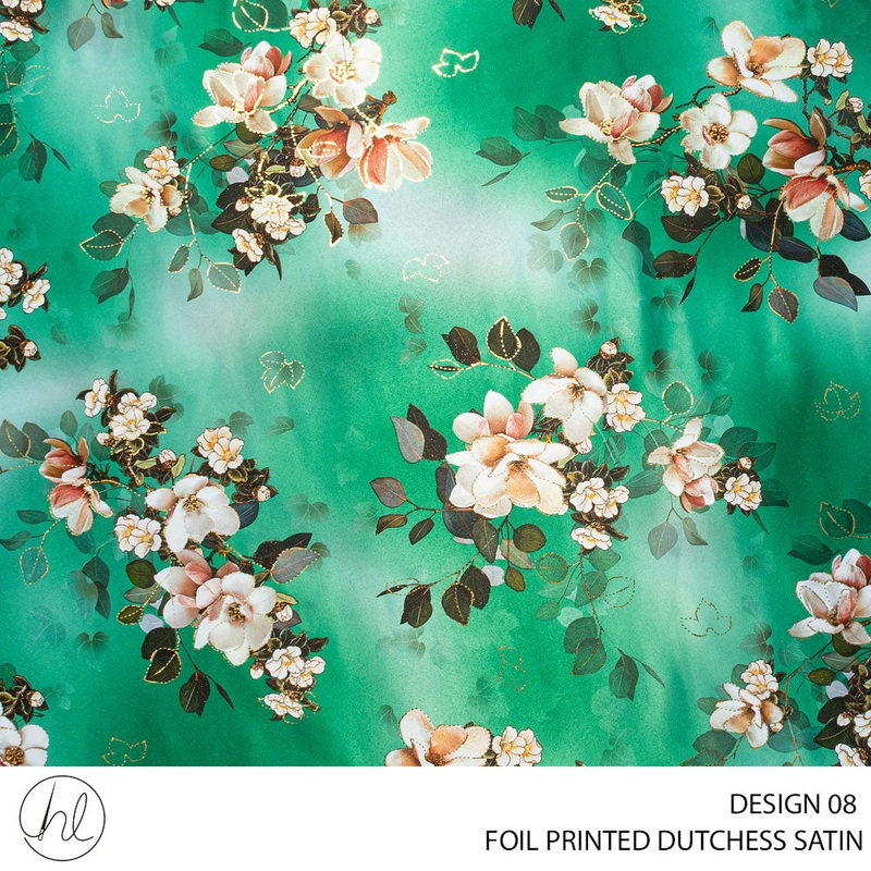 DUTCHESS DIGITAL FOIL 150CM EMERALD ROLL ROLL 001