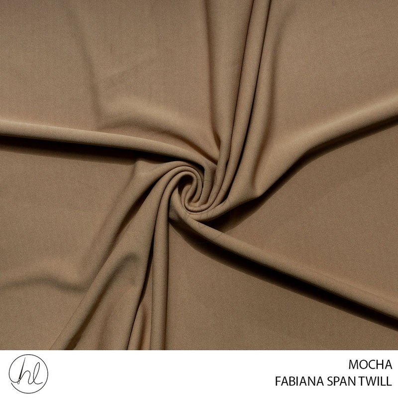FABIANA SPAN TWILL 51 MOCHA 150CM PER M