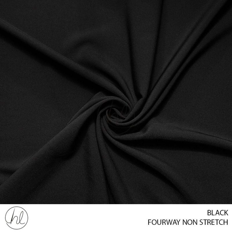 FOURWAY NON STRETCH 781 BLACK 150CM PER M